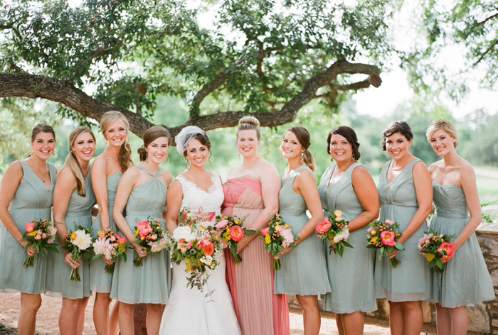 Bridesmaids' Dresses Roundup. Taylor Lord Photography. www.theweddingnotebook.com