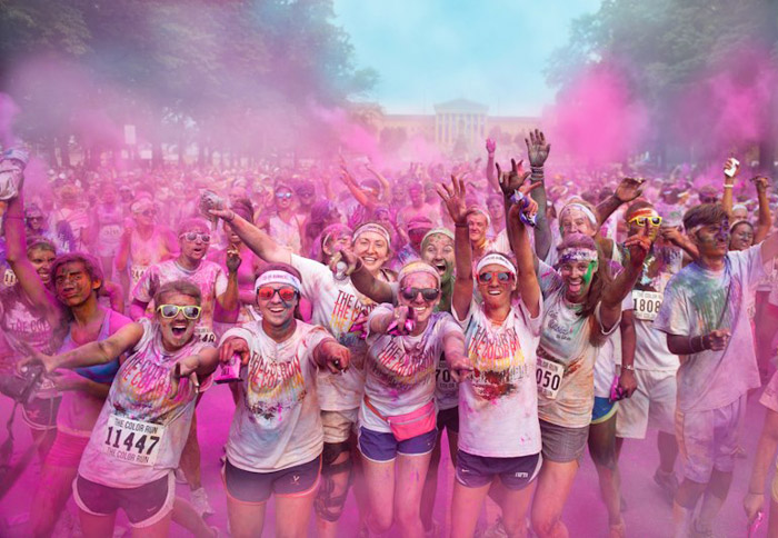 The Color Run Malaysia. 16 Colourful Places In The World For Your Bridal Portraits. www.theweddingnotebook.com