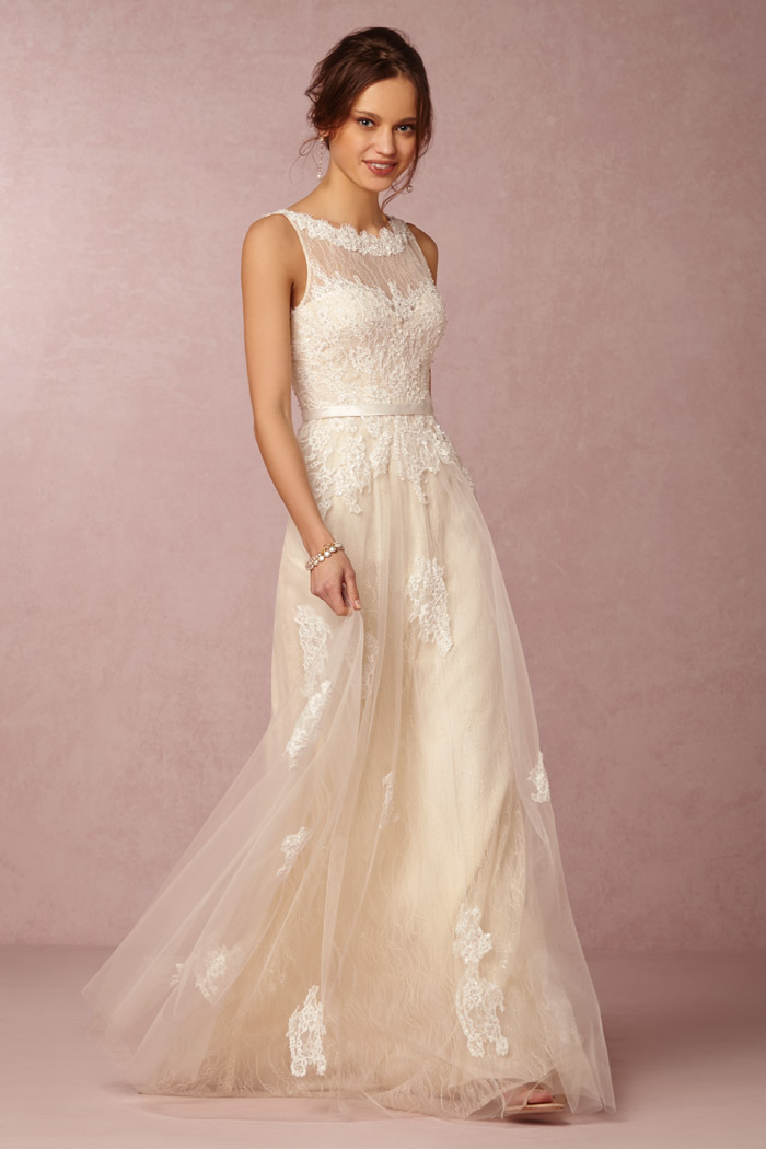 Georgia Gown - BHLDN Spring 2015 Bridal Collection. www.theweddingnotebook.com