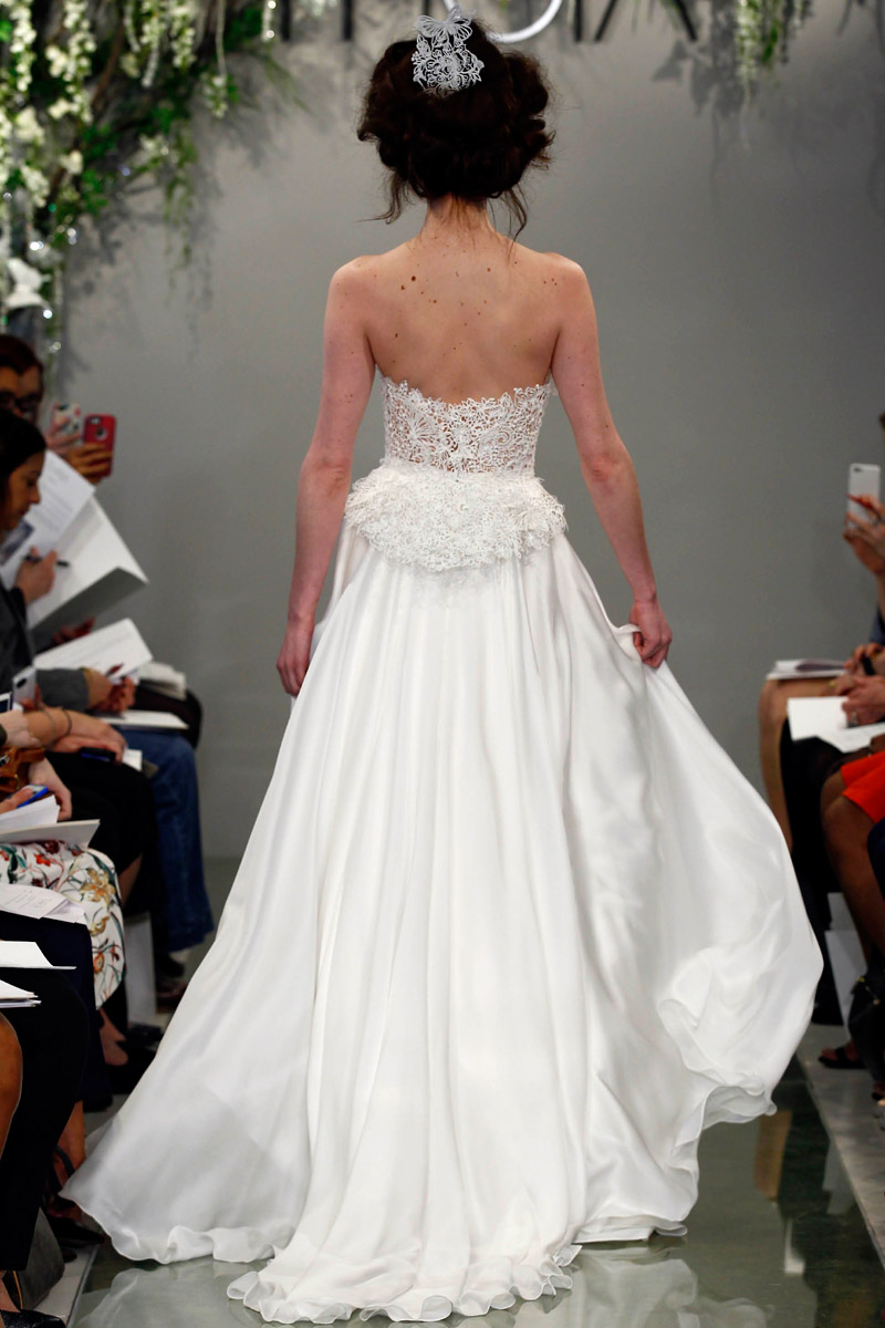 Anya (3D print bridal dress) - Theia Spring 2016 Bridal Collection. www.theweddingnotebook.com