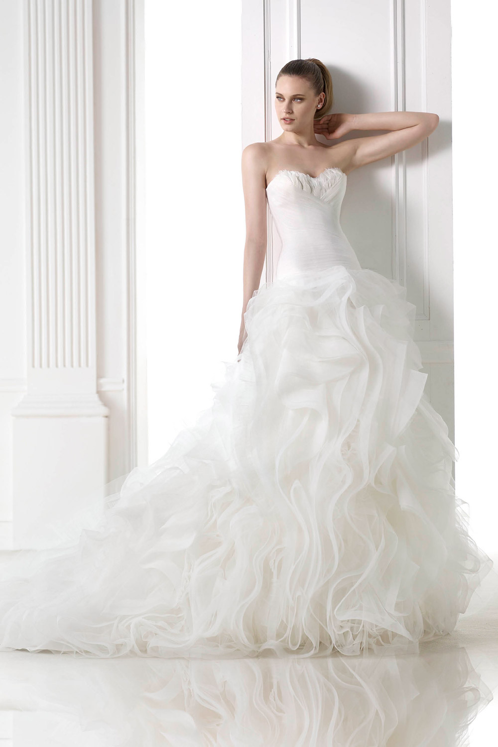 Pronovias 2015 Bridal Collection. www.theweddingnotebook.com