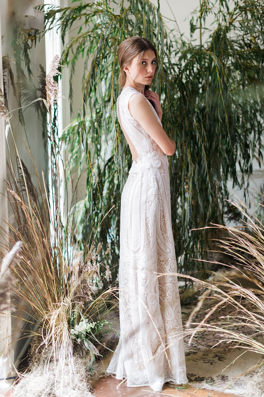 Solstice - Claire Pettibone 2017 Bridal Collection. Photo by Judy Pak. www.theweddingnotebook.com