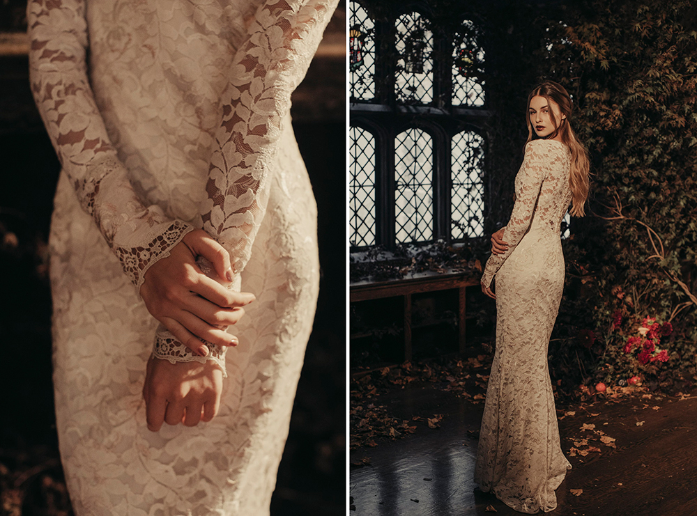 Amber - Claire Pettibone 2017 Bridal Collection. Photo by Dan O’Day. www.theweddingnotebook.com