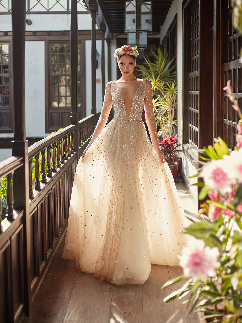 Amaya - Galia Lahav Couture Fall 2018 Bridal Collection. www.theweddingnotebook.com