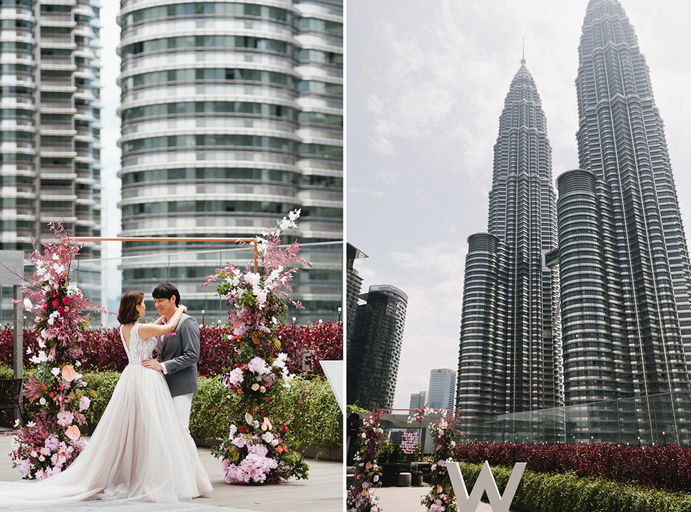 W Kuala Lumpur. Joshua Koh Photography. www.theweddingnotebook.com