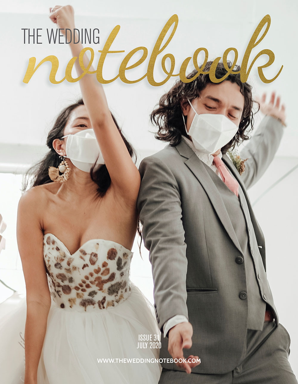 The Wedding Notebook Covid-19 issue. www.theweddingnotebook.com